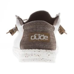 Heydude Men's Hey Dude Wally Stretch Mix Limestone Casual Shoe -Heydude Shop 40025 2AC 04