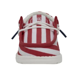 Heydude Hey Dude Youth Wally American Flag 10 Heydude Hey Dude Youth Wally American Flag -Heydude Shop 40046 9CW WALLYYOUTHPATRIOTIC AMERICANFLAG RIGHTFRONT