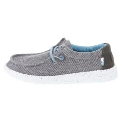 Heydude Youth Hey Dude Wally Sox Sharkskin Casual Shoe -Heydude Shop 40049 1IM 03