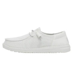 Heydude HEY DUDE WENDY FUNK MONO WHITE -Heydude Shop 40065 100 WENDYFUNKMONO WHITE LEFTSIDE