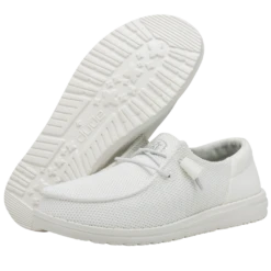 Heydude HEY DUDE WENDY FUNK MONO WHITE -Heydude Shop 40065 100 WENDYFUNKMONO WHITE PAIRBOTTOM 1