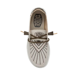 Heydude Hey Dude Wendy Western Chocolate -Heydude Shop 40097 2YX WENDYWESTERN CHOCO RIGHTTOP