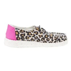 Heydude Youth Hey Dude Wendy Cheetah Cat Casual Shoe -Heydude Shop 40106 2ZE 05