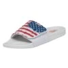 Heydude Hey Dude Men's Phoenix Flag Slides -Heydude Shop 40127 1JR PHOENIX FLAG RIGHTANGLE