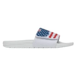 Heydude Hey Dude Men's Phoenix Flag Slides -Heydude Shop 40127 1JR PHOENIX FLAG RIGHTSIDE