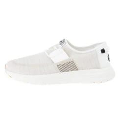 Heydude Men's Hey Dude Sirocco White Casual Shoe 4 Heydude Men's Hey Dude Sirocco White Casual Shoe -Heydude Shop 40140 100 03