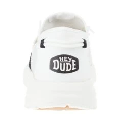 Heydude Men's Hey Dude Sirocco White Casual Shoe 5 Heydude Men's Hey Dude Sirocco White Casual Shoe -Heydude Shop 40140 100 04
