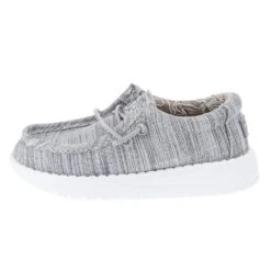 Heydude Toddler Hey Dude Wally Linen Stone -Heydude Shop 40160 270 03