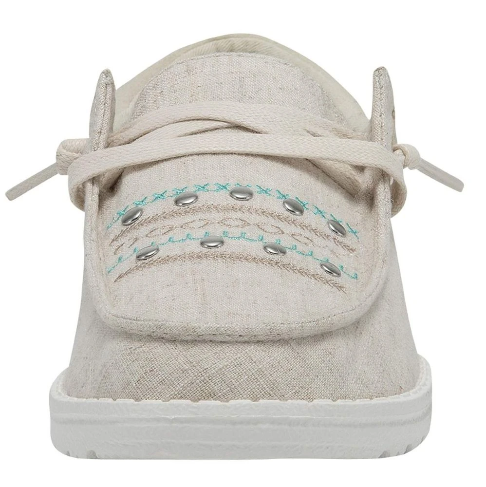 Heydude Women`s Hey Dude Wendy Annex Rodeo Beige Casual Heydude Women`s Hey Dude Wendy Annex Rodeo Beige Casual -Heydude Shop SS22 W 122323414 WENDY ANNEX RODEO BEIGE LEFT 04