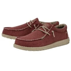 Heydude Hey Dude Men's Wally Braided Pompeian Red