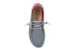 Heydude Womens Wendy Slip On Sneaker - Denim -Heydude Shop US 01 105641 04