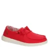 Heydude Womens Wendy Slip On Sneaker - Red 1 Heydude Womens Wendy Slip On Sneaker - Red -Heydude Shop US 01 106161 00