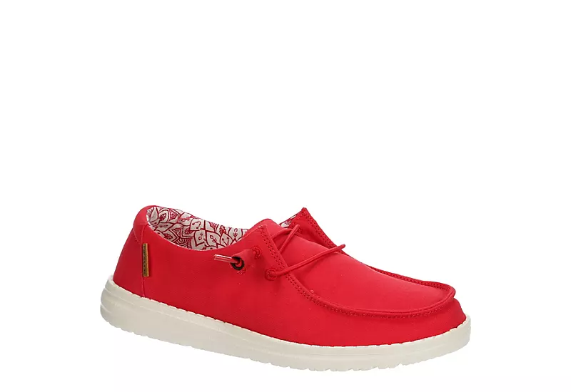 Heydude Womens Wendy Slip On Sneaker - Red Heydude Womens Wendy Slip On Sneaker - Red -Heydude Shop US 01 106161 00