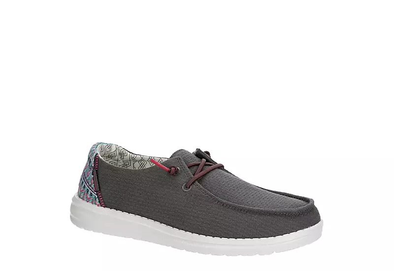 Heydude Womens Wendy Slip On Sneaker - Grey Heydude Womens Wendy Slip On Sneaker - Grey -Heydude Shop US 01 106163 00