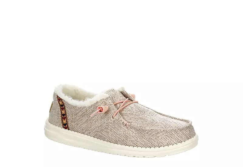 Heydude Womens Wendy Slip On Sneaker - Natural Heydude Womens Wendy Slip On Sneaker - Natural -Heydude Shop US 01 106165 00