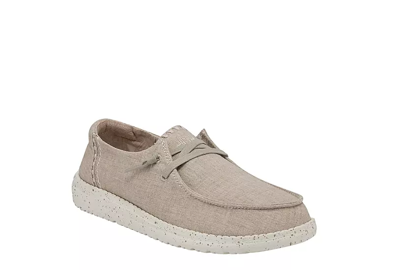 Heydude Womens Wendy Slip On Sneaker - Taupe Heydude Womens Wendy Slip On Sneaker - Taupe -Heydude Shop US 01 106247 00