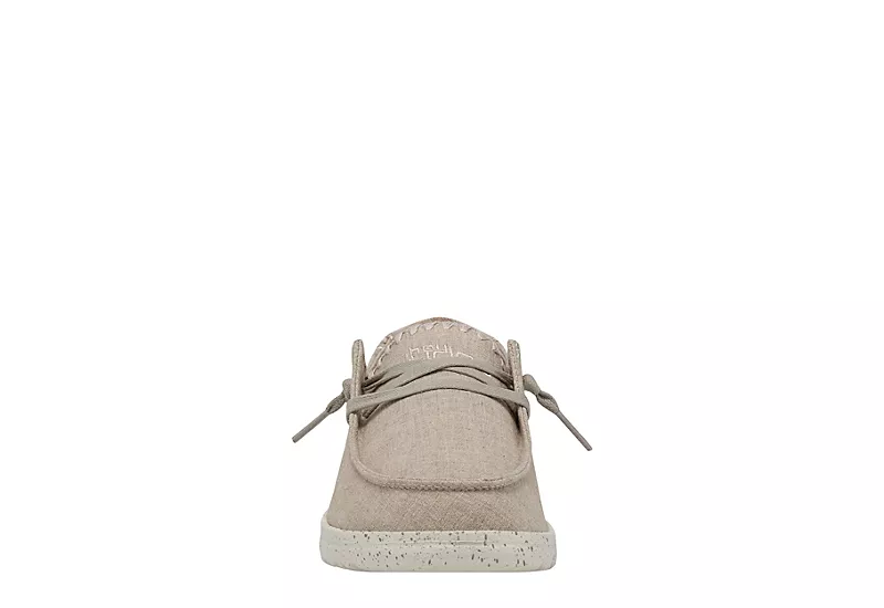 Heydude Womens Wendy Slip On Sneaker - Taupe Heydude Womens Wendy Slip On Sneaker - Taupe -Heydude Shop US 01 106247 02