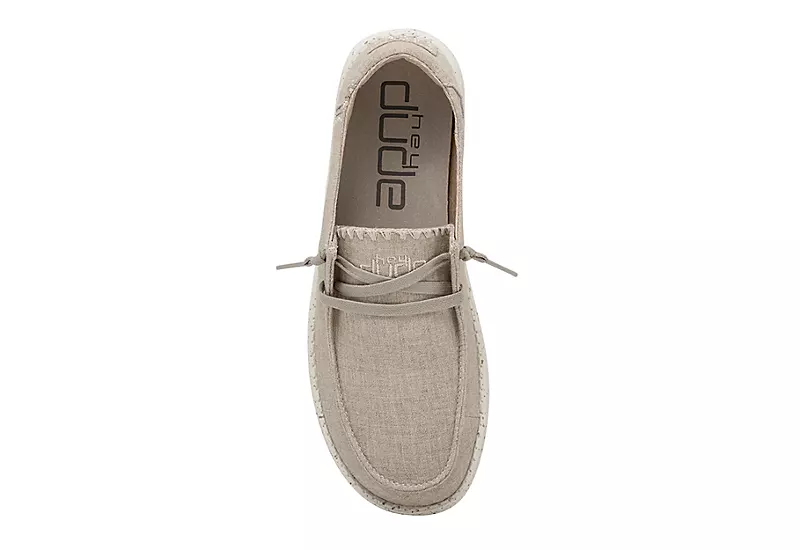 Heydude Womens Wendy Slip On Sneaker - Taupe Heydude Womens Wendy Slip On Sneaker - Taupe -Heydude Shop US 01 106247 04
