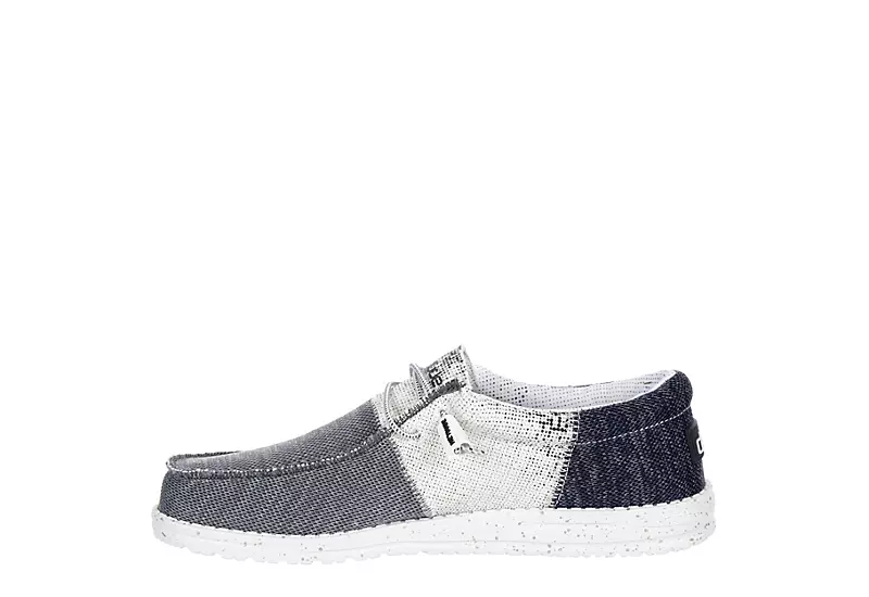 Heydude Mens Wally Slip On Sneaker - Navy Heydude Mens Wally Slip On Sneaker - Navy -Heydude Shop US 01 501807 03