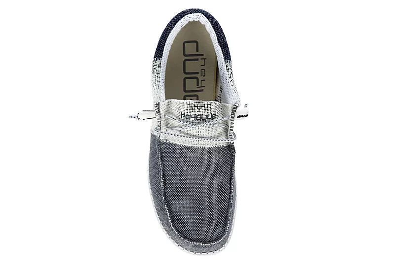 Heydude Mens Wally Slip On Sneaker - Navy Heydude Mens Wally Slip On Sneaker - Navy -Heydude Shop US 01 501807 05