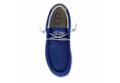 Heydude Mens Wally Slip On Sneaker - Blue -Heydude Shop US 01 501809 05