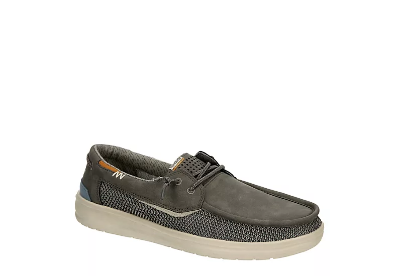 Heydude Mens Welsh Boat Shoe - Dark Grey Heydude Mens Welsh Boat Shoe - Dark Grey -Heydude Shop US 01 501810 00