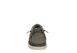 Heydude Mens Welsh Boat Shoe - Dark Grey 4 Heydude Mens Welsh Boat Shoe - Dark Grey -Heydude Shop US 01 501810 02