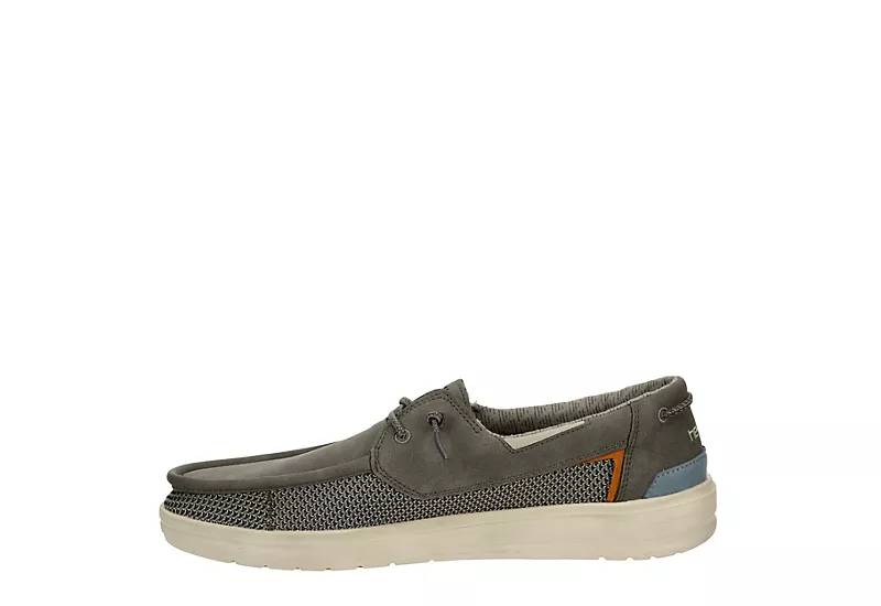 Heydude Mens Welsh Boat Shoe - Dark Grey Heydude Mens Welsh Boat Shoe - Dark Grey -Heydude Shop US 01 501810 03