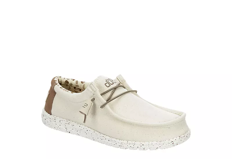 Heydude Mens Wally Slip On Sneaker - Ivory Heydude Mens Wally Slip On Sneaker - Ivory -Heydude Shop US 01 502292 00
