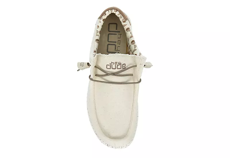 Heydude Mens Wally Slip On Sneaker - Ivory Heydude Mens Wally Slip On Sneaker - Ivory -Heydude Shop US 01 502292 05