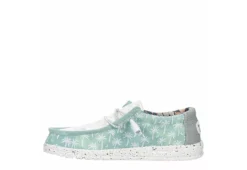 Heydude Mens Wally Slip On Sneaker - Light Blue -Heydude Shop US 01 502414 03