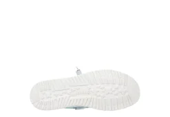 Heydude Mens Wally Slip On Sneaker - Light Blue -Heydude Shop US 01 502414 06